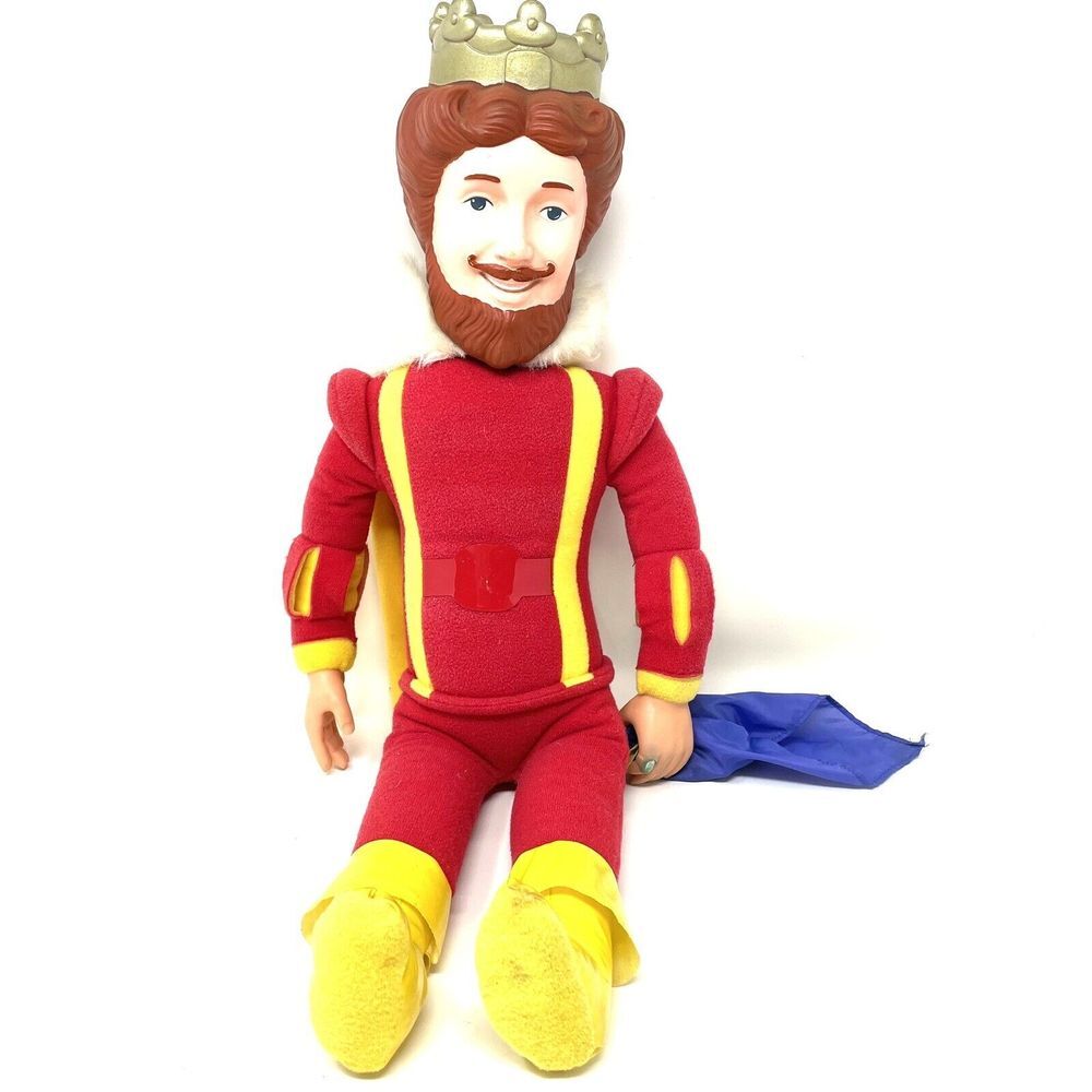 Vintage 1980s The Magical Burger‎ King 21" Doll Knickerbocker Toy Plush Figure